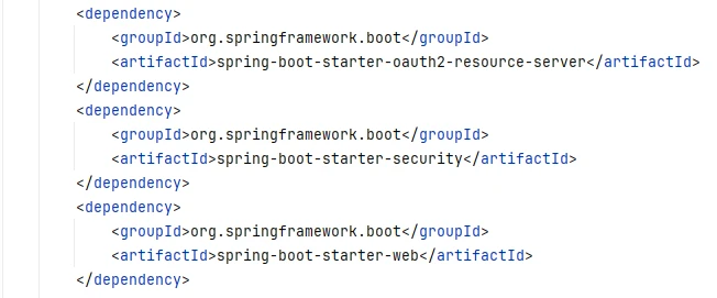 add dependencies to integrate keycloak