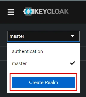 create realm on keycloak