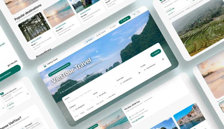 Multi-Tenant Ticketing & Travel Booking Platform