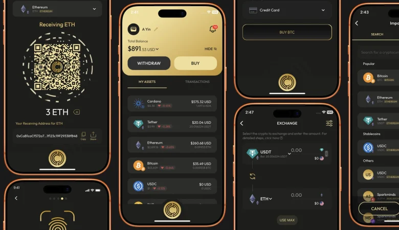 THE CONNECTER – Cryptocurrency Wallet App