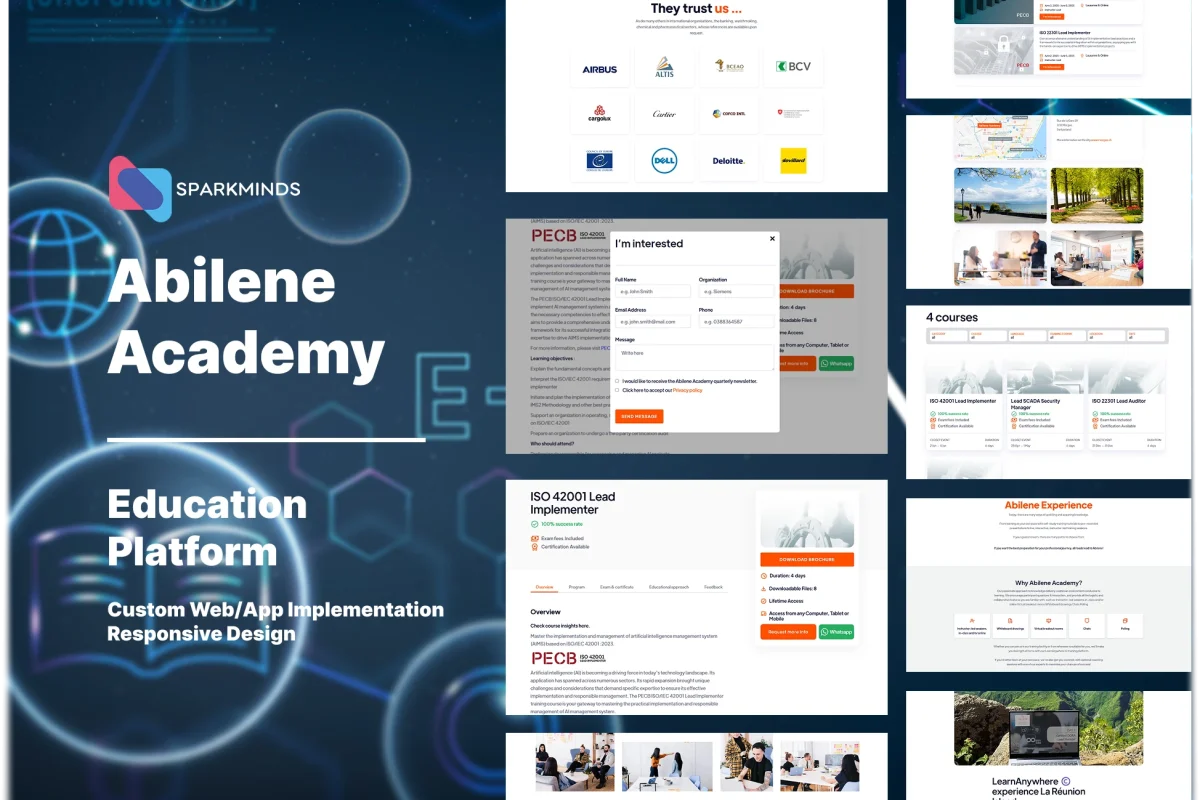 Education Platform – Abilene Academy