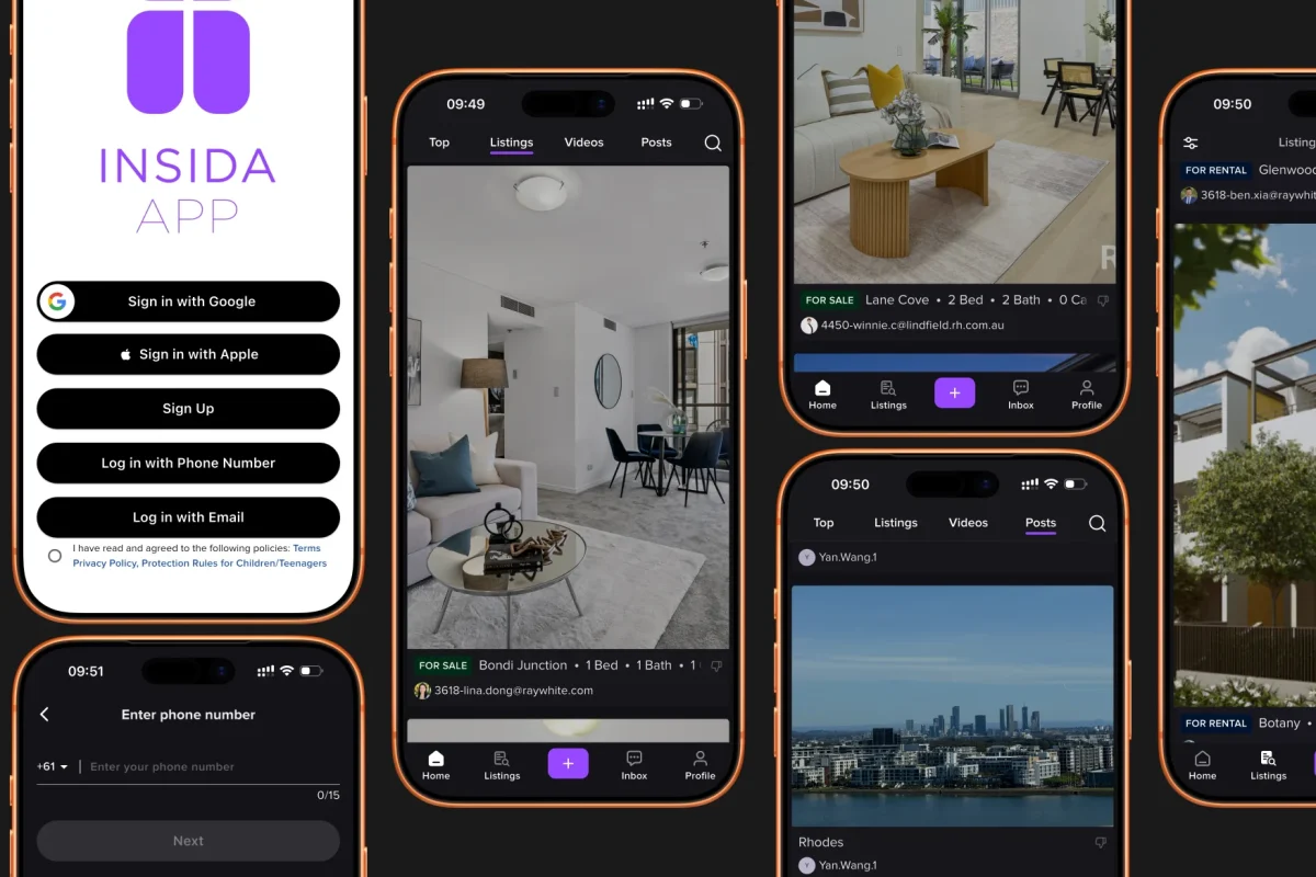 INSIDA – Social Media Platform