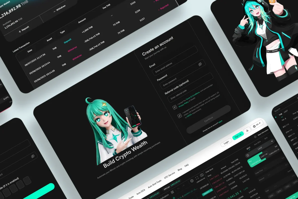 MAXBIT – Cryptocurrency Exchange Platform