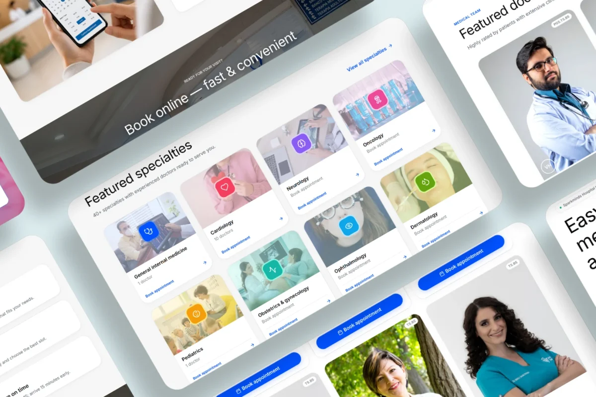 Multi-Tenant Healthcare Management & Booking System
