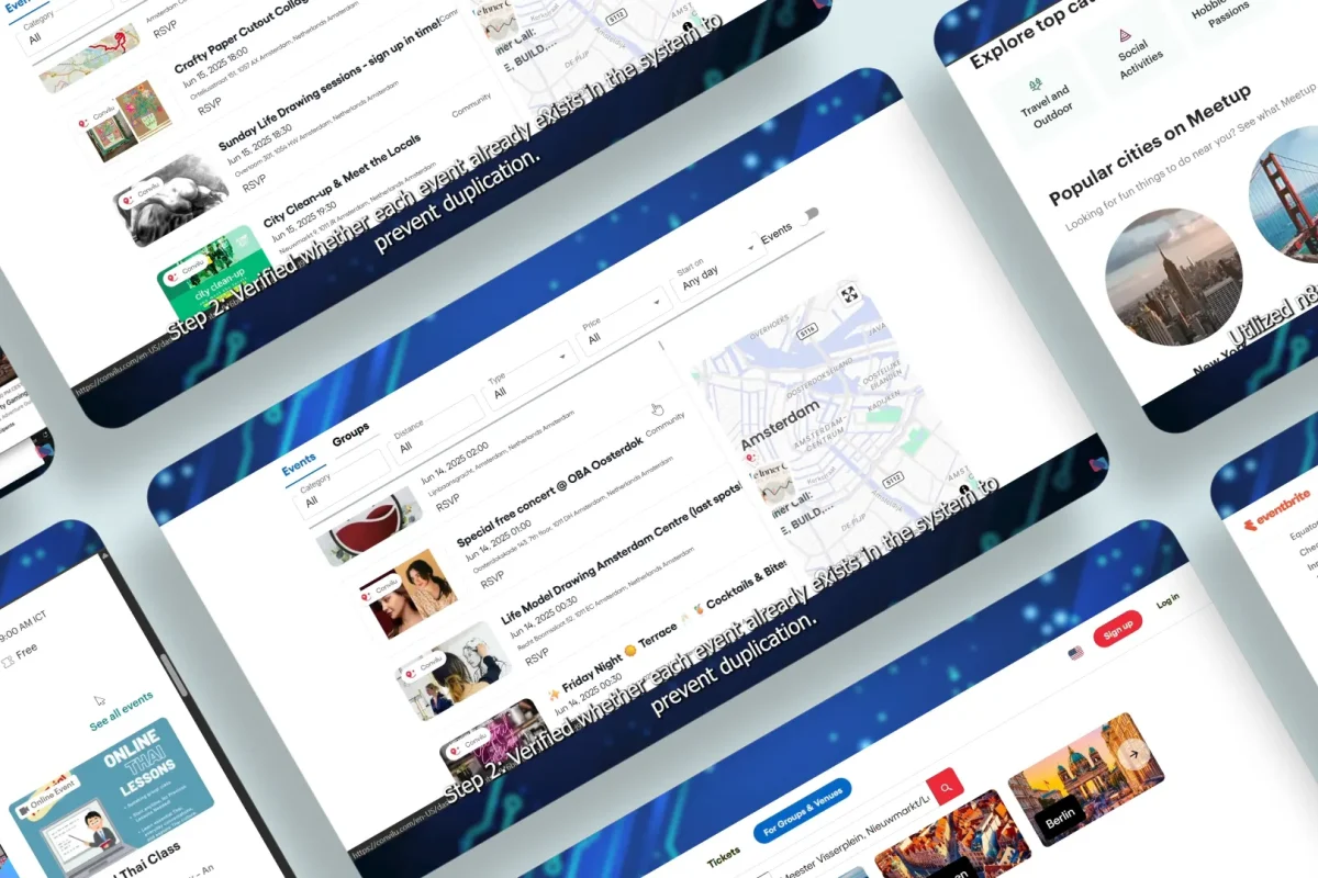 AI Agent – Scraping Events Data