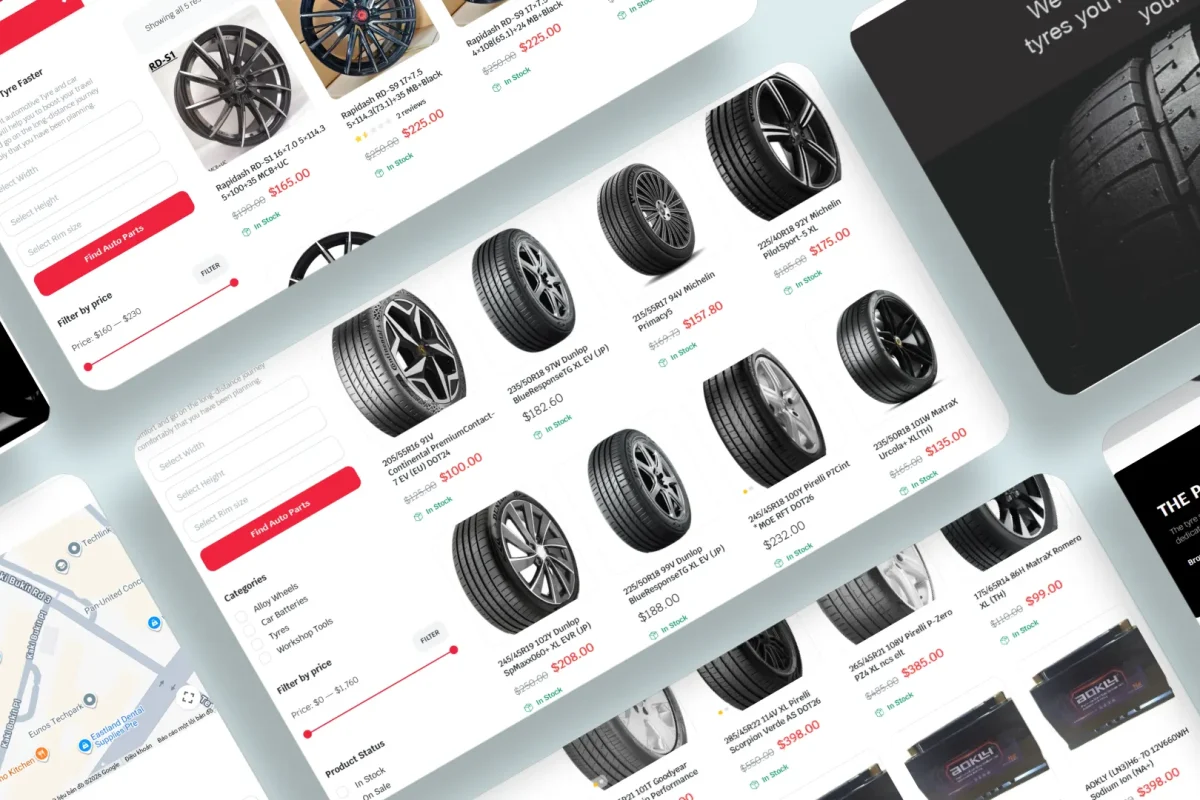 TYRES ONLINE – Tyre Selling Platform