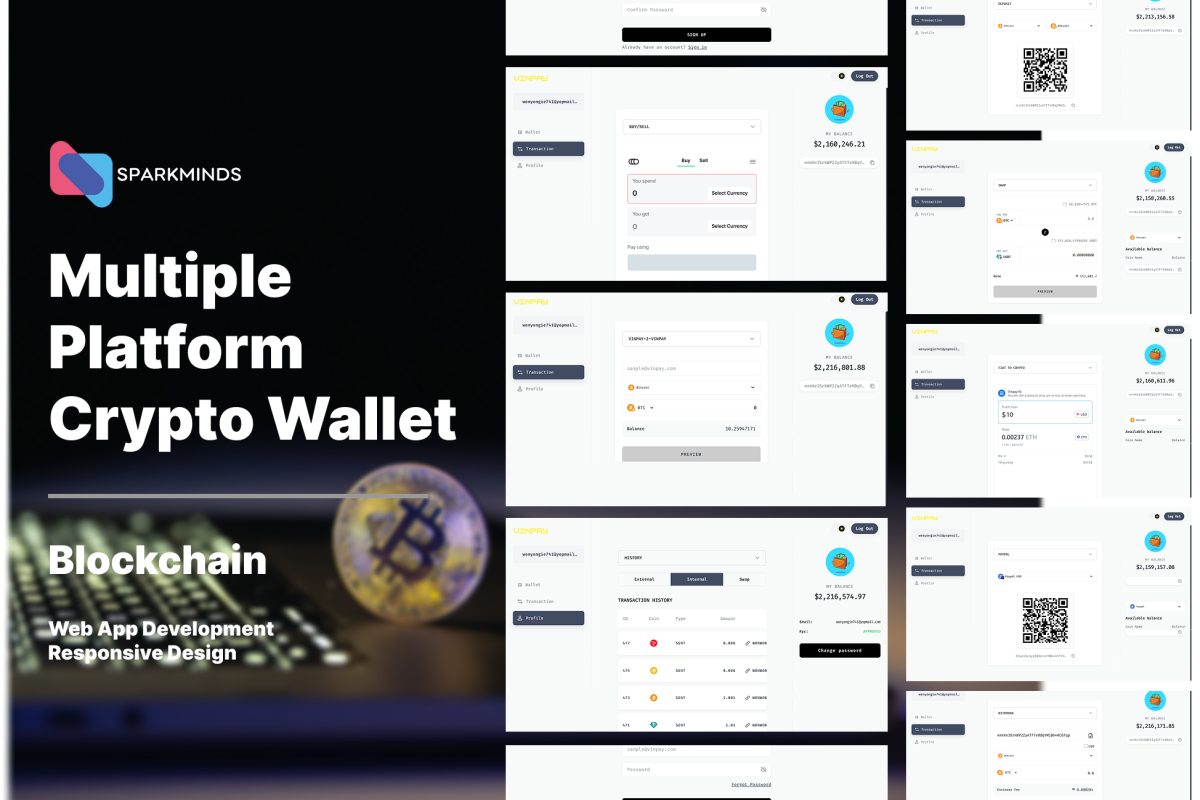 Multiple Platform Crypto Wallet – Vinpay