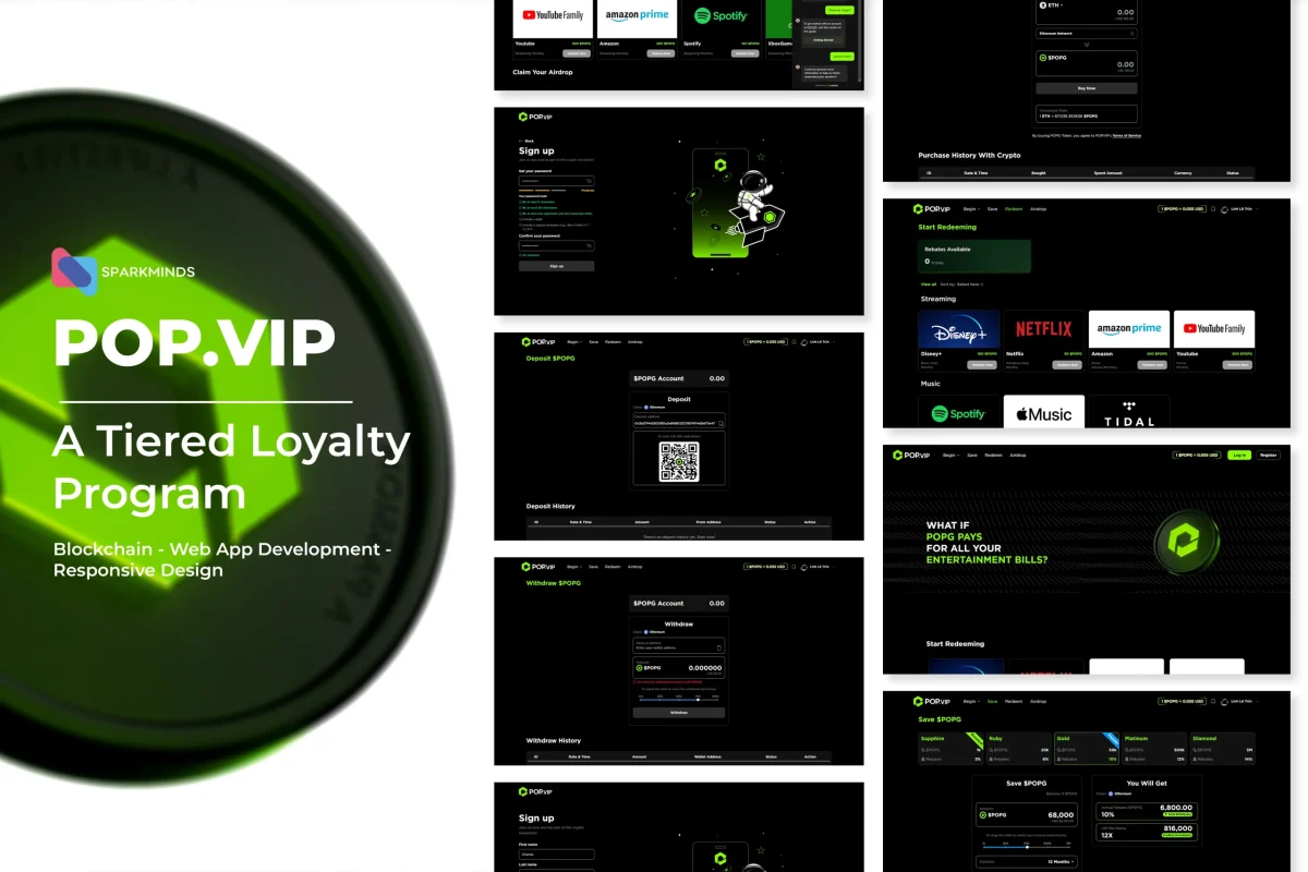 Tiered Loyalty Program – POP.VIP