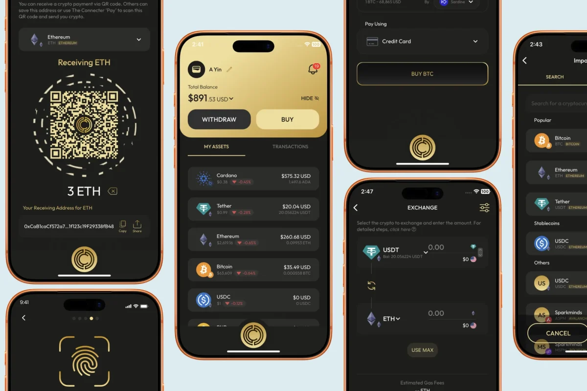 Non-Custodial Crypto Wallet